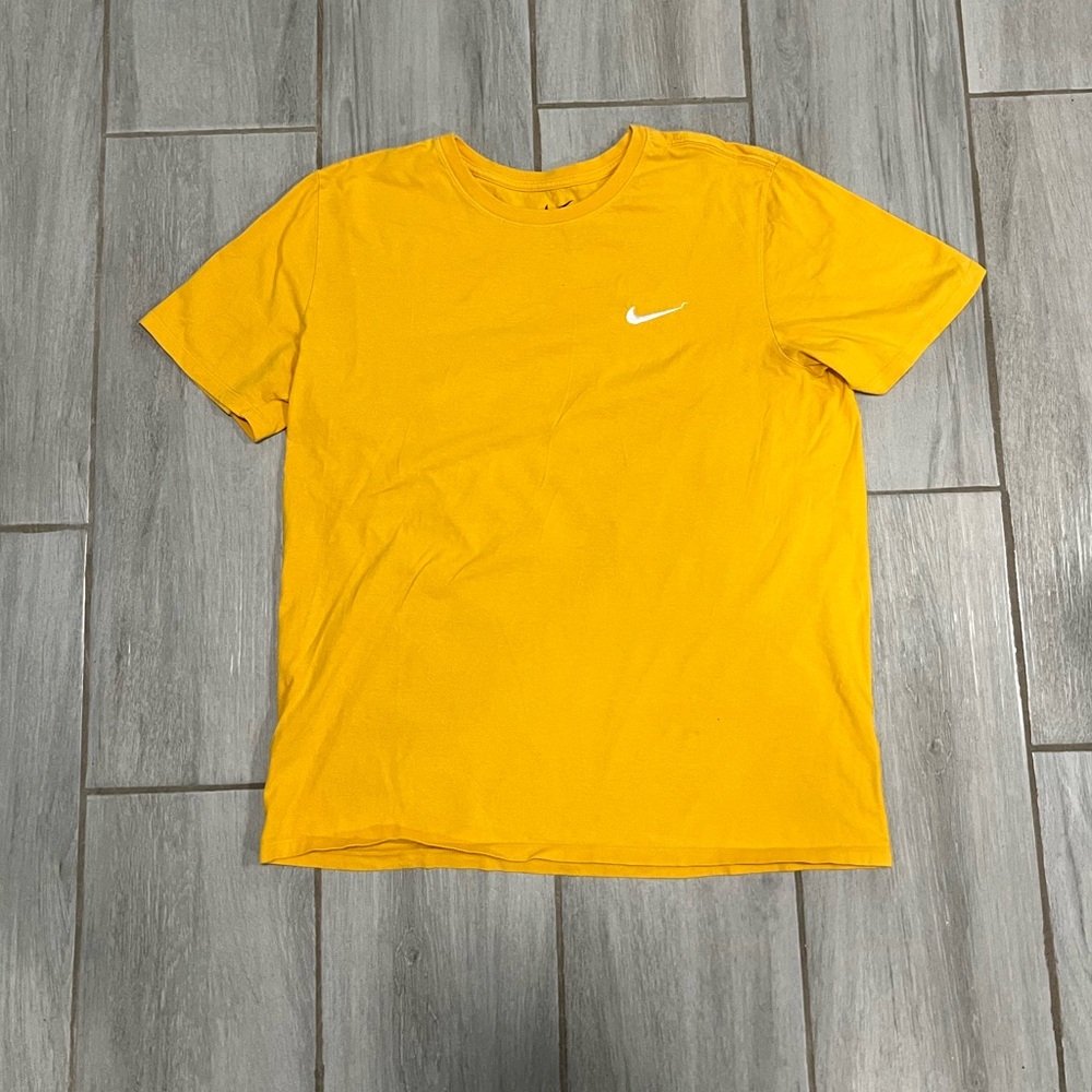 Yellow Nike t-shirt